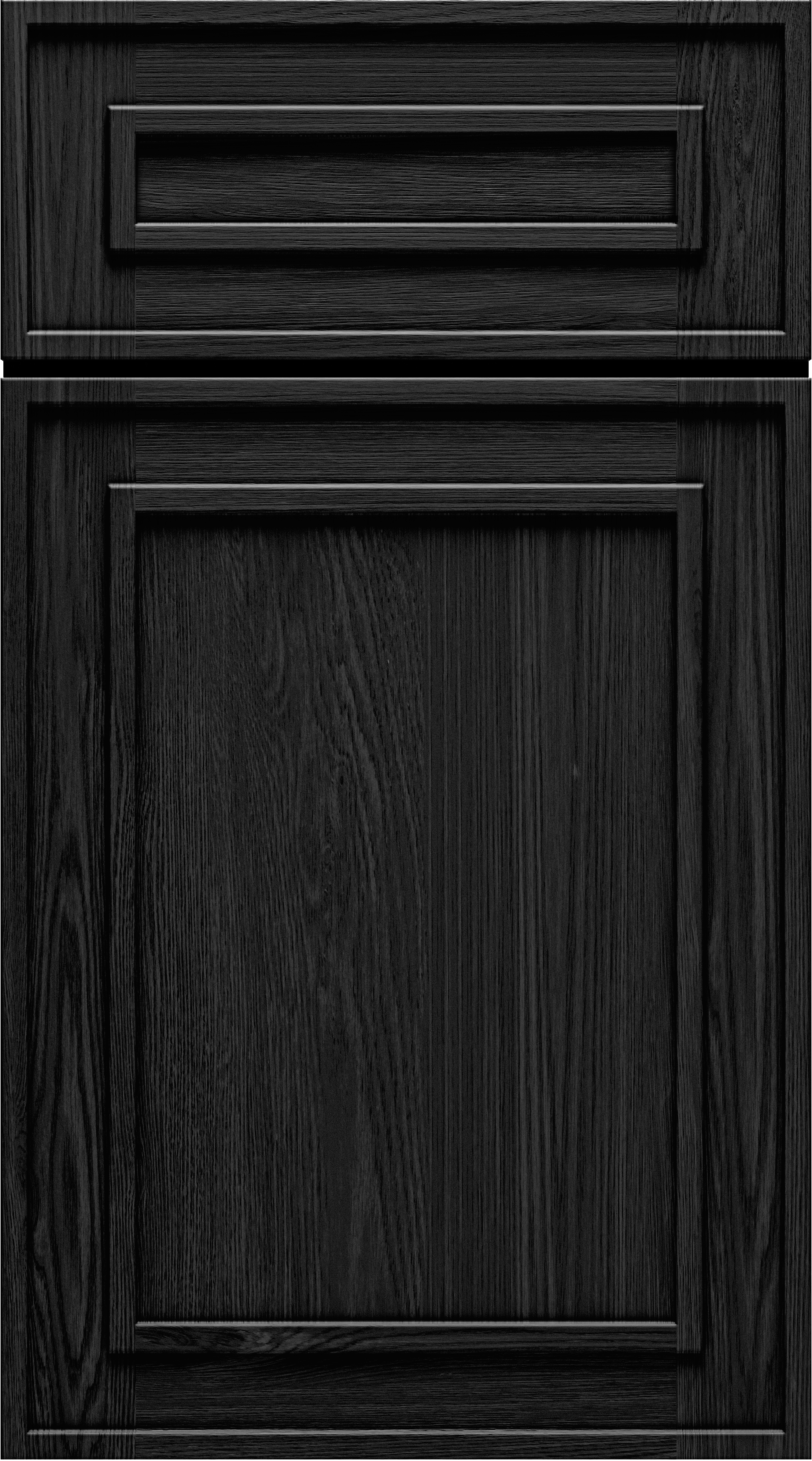 Black — Raised Panel door