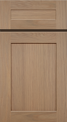 Oak — Shaker door