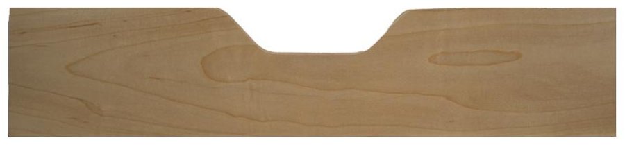 Scoop Option: 6 1/2" x 1 1/2" drawer box
