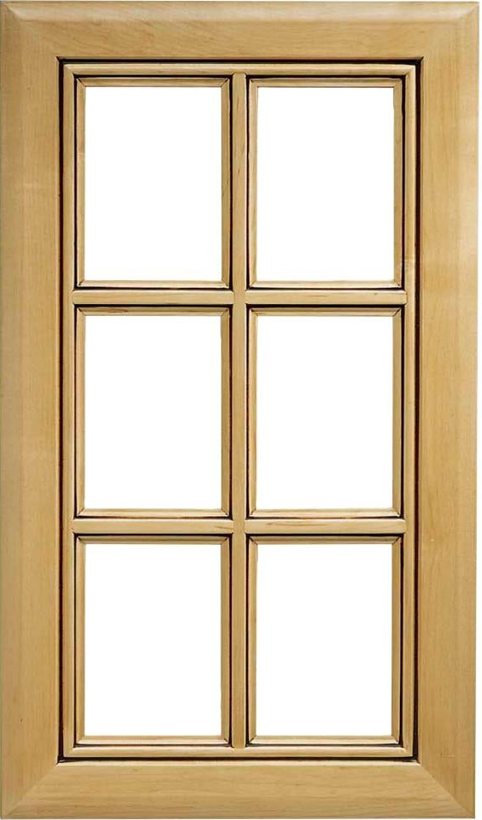 Malibu French Lite cabinet door style
